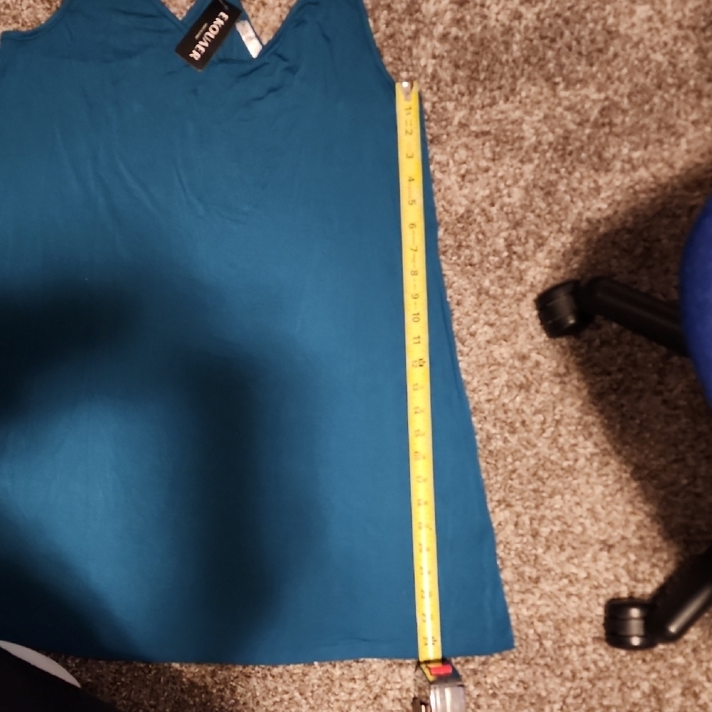 NWT Blue Backless Camisole Dress with Spaghetti Straps - Picture 4 of 6